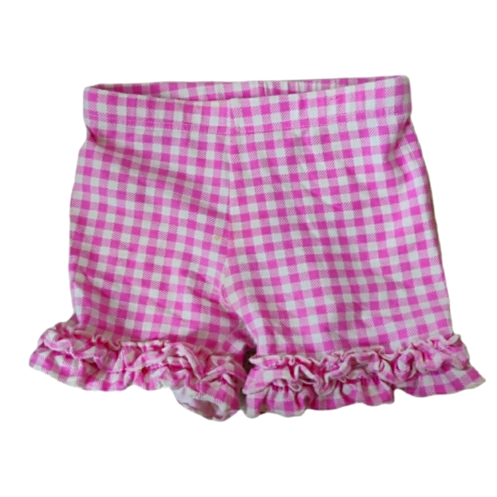 Eleanor Rose pink gingham brailey shorties
